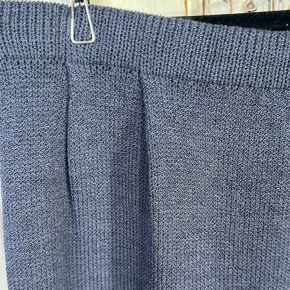 Elegant Gray/Blue Knit Women's Skirt - Picture 4 of 8
